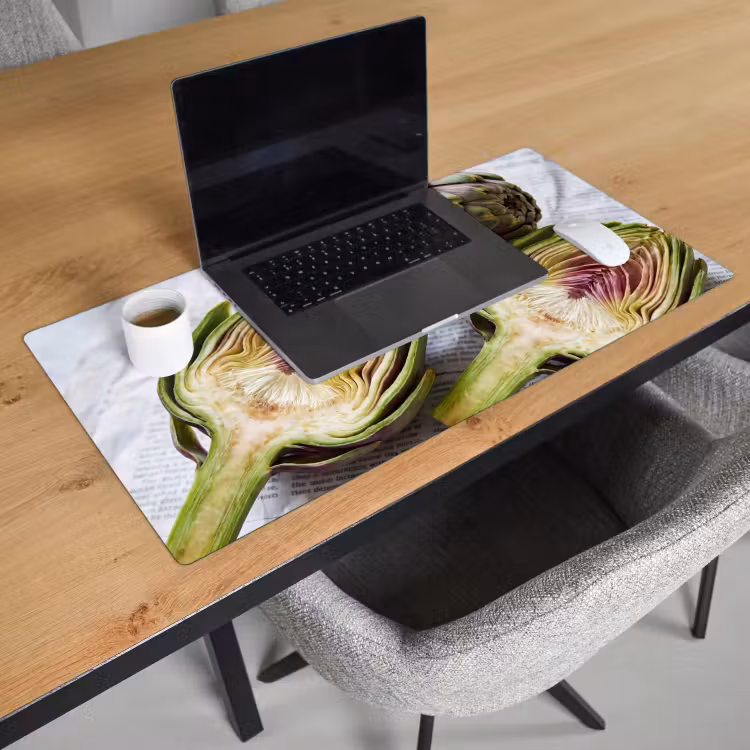 Bureau onderlegger - Artisjok - Doorgesneden - Eten — 3