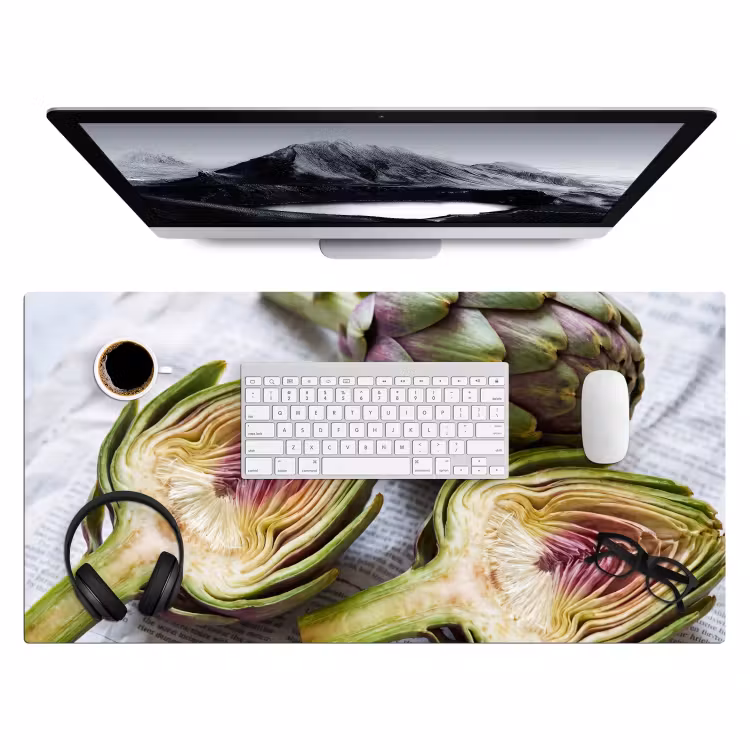 Bureau onderlegger - Artisjok - Doorgesneden - Eten — 4