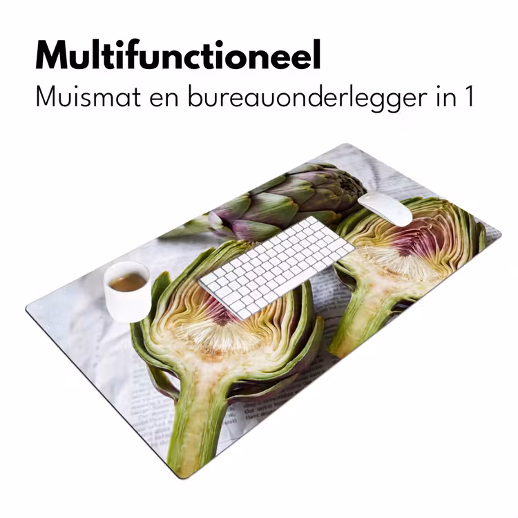 Bureau onderlegger - Artisjok - Doorgesneden - Eten — 7