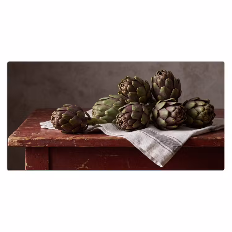 Bureau onderlegger - Artisjok - Eten - Rustiek — 2
