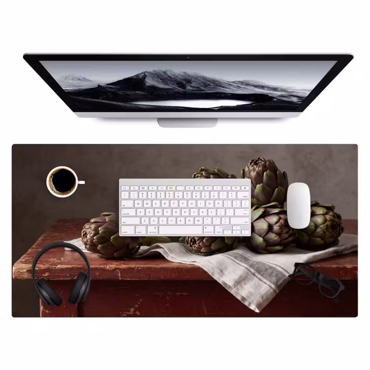 Bureau onderlegger - Artisjok - Eten - Rustiek — 4