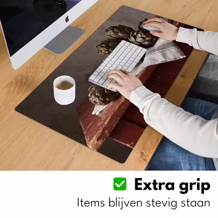Bureau onderlegger - Artisjok - Eten - Rustiek — 6