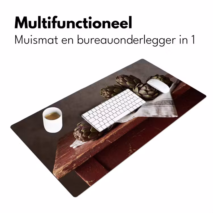 Bureau onderlegger - Artisjok - Eten - Rustiek — 7