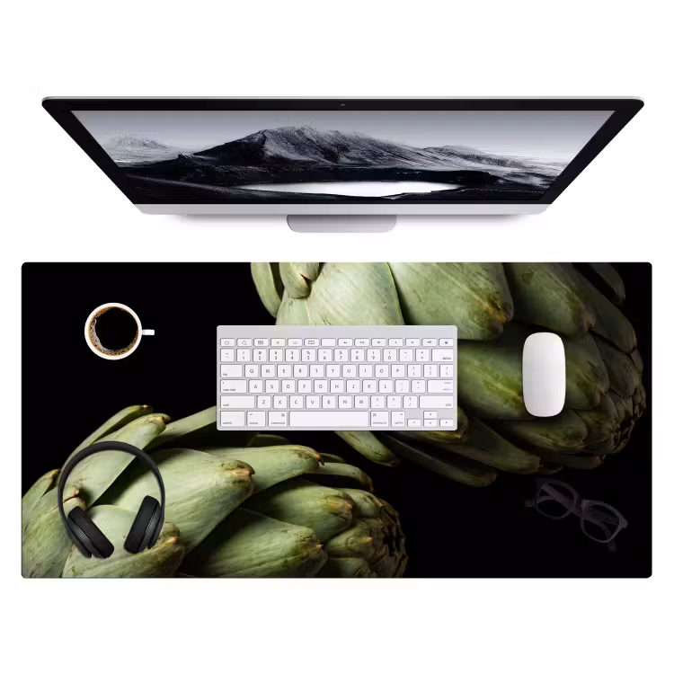 Bureau onderlegger - Artisjok - Groen - Eten — 4