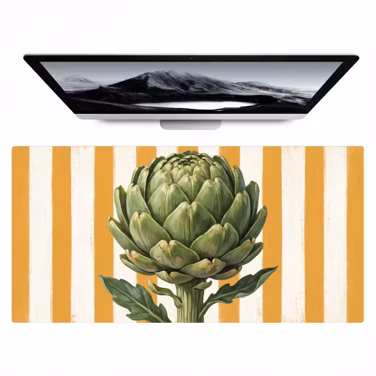 Bureau onderlegger - Artisjok - Modern - Groente — 1