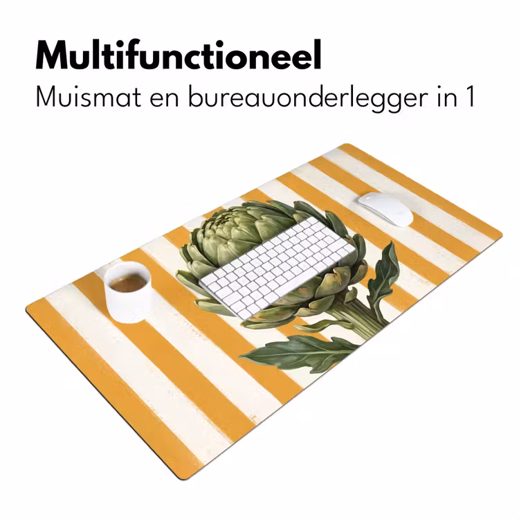 Bureau onderlegger - Artisjok - Modern - Groente — 7