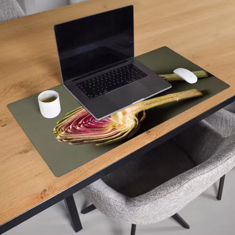 Bureau onderlegger - Artisjok - Paars - Voedsel — 3