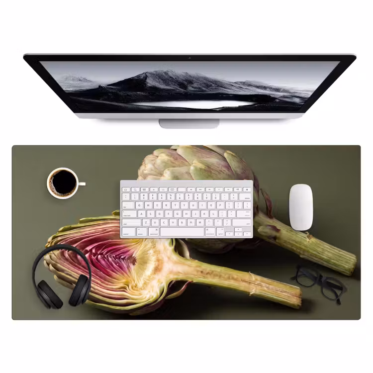 Bureau onderlegger - Artisjok - Paars - Voedsel — 4