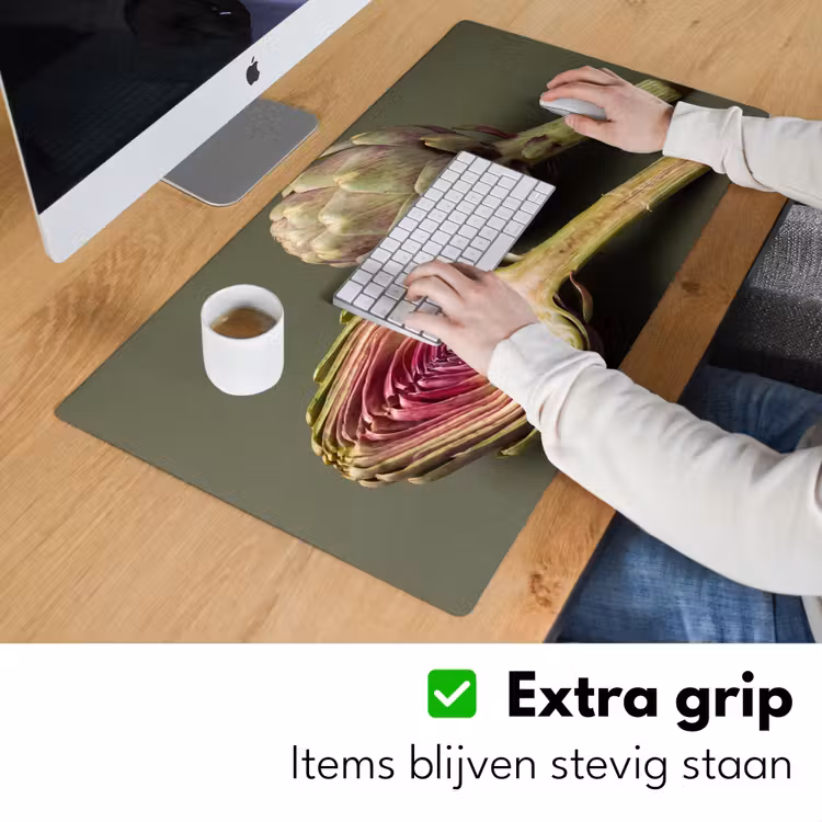 Bureau onderlegger - Artisjok - Paars - Voedsel — 6
