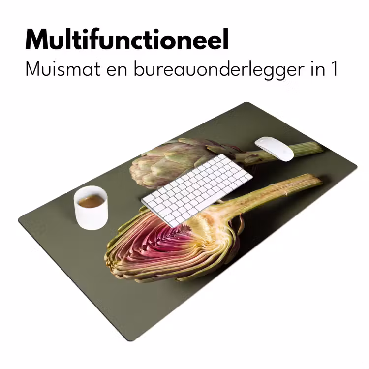 Bureau onderlegger - Artisjok - Paars - Voedsel — 7