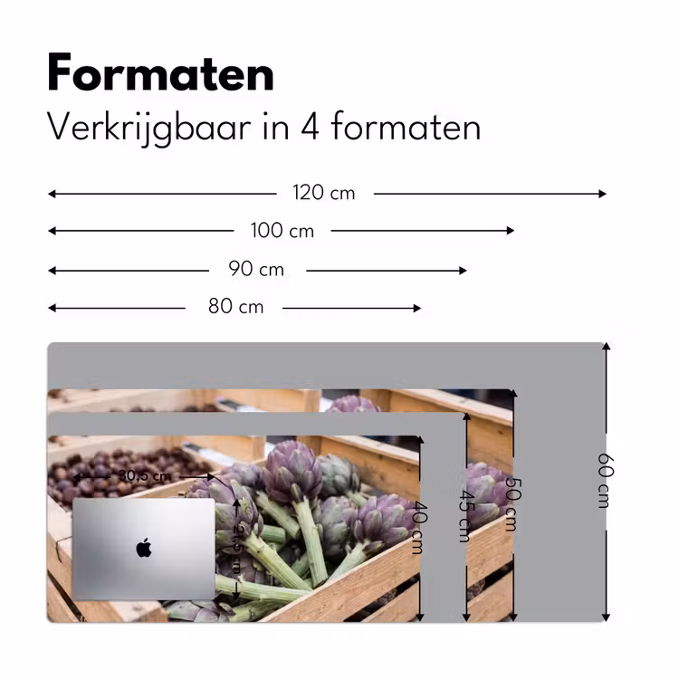 Bureau onderlegger - Groenten - Markt - Vers — 8
