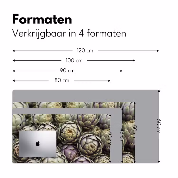 Bureau onderlegger - Groenten - Vers - Eten — 8