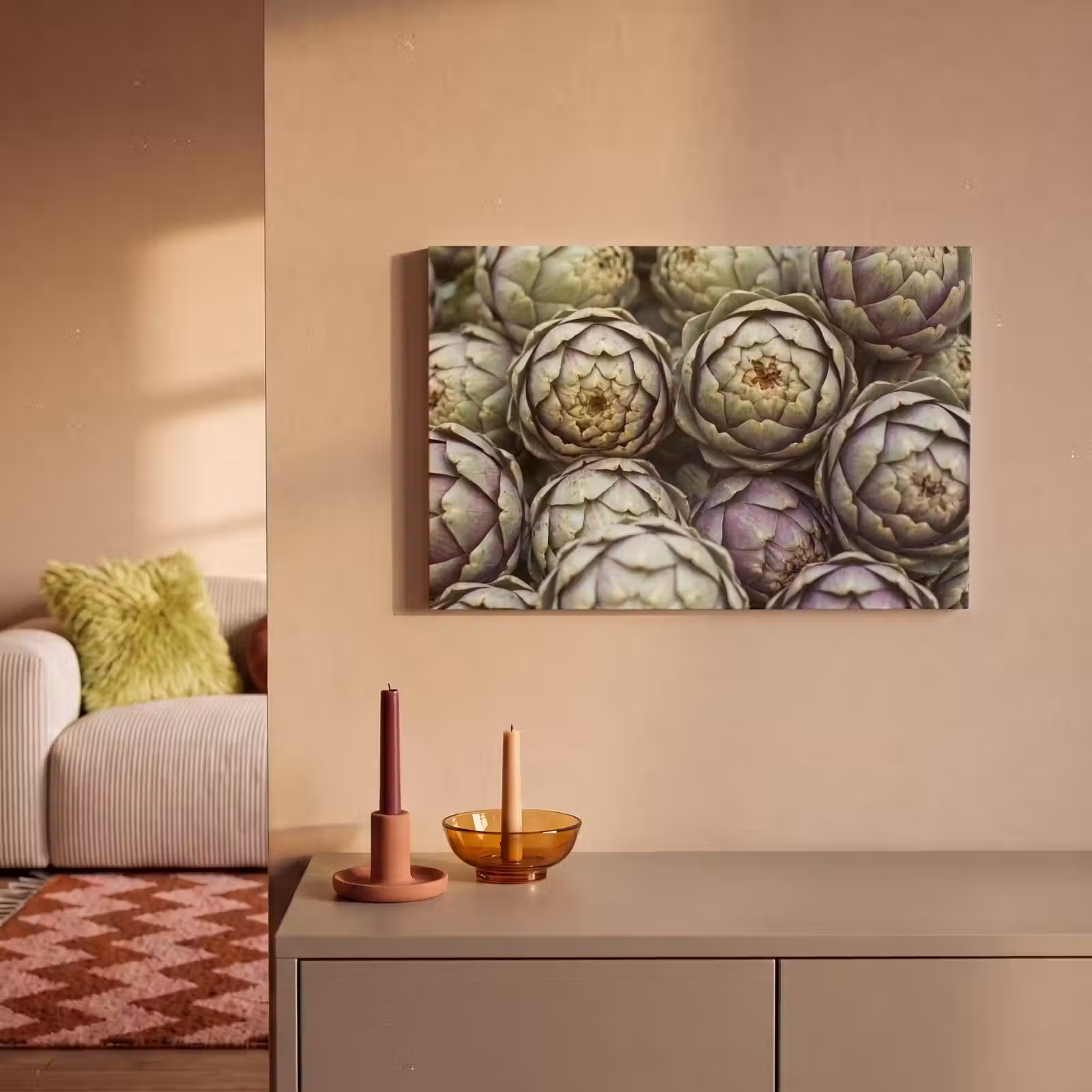 Canvas schilderij - Groenten - Vers - Eten — 1