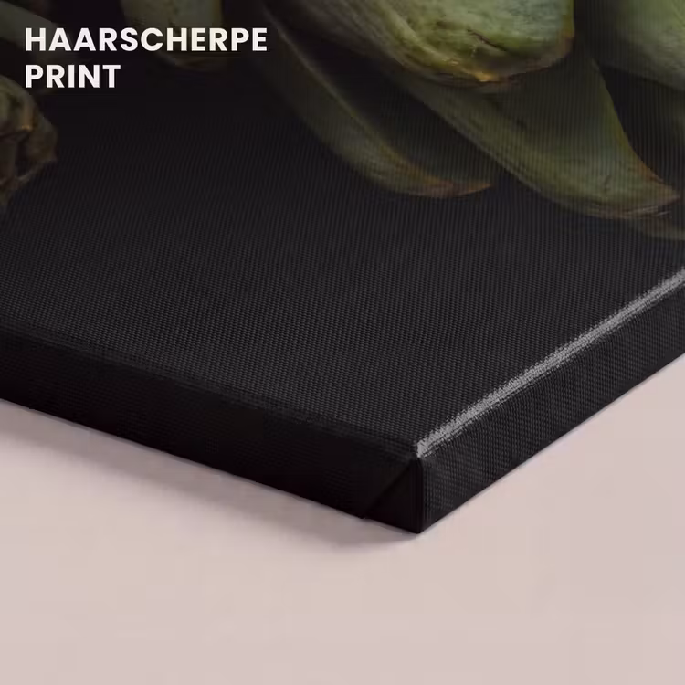 Canvas schilderij - Artisjok - Groen - Eten — 4