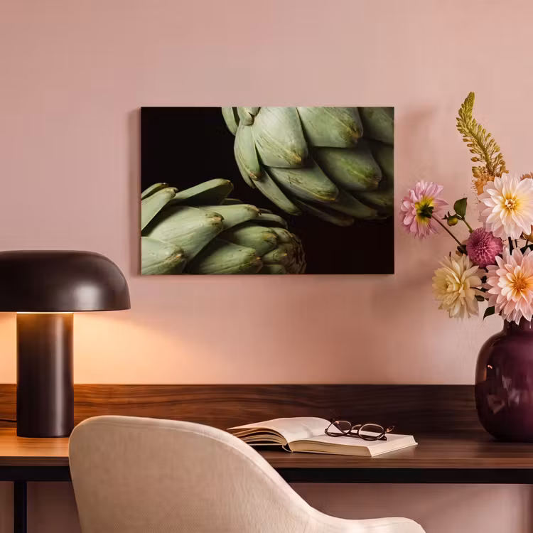 Canvas schilderij - Artisjok - Groen - Eten — 5