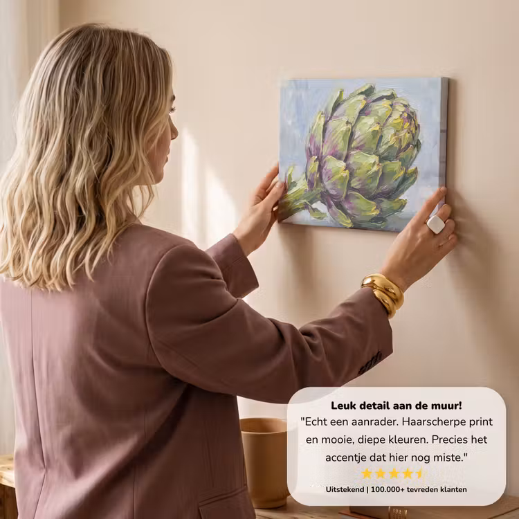 Canvas schilderij - Eten - Artisjok - Modern — 2
