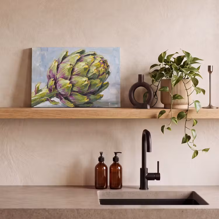 Canvas schilderij - Eten - Artisjok - Modern — 3
