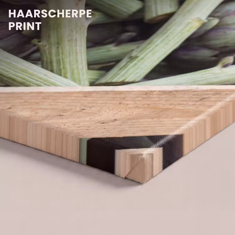 Canvas schilderij - Groenten - Markt - Vers — 4