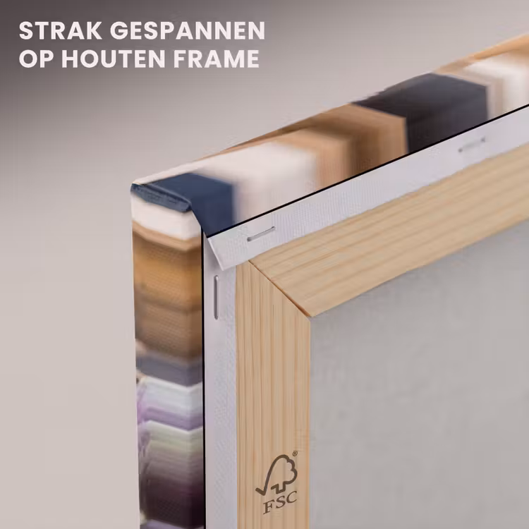 Canvas schilderij - Groenten - Markt - Vers — 6