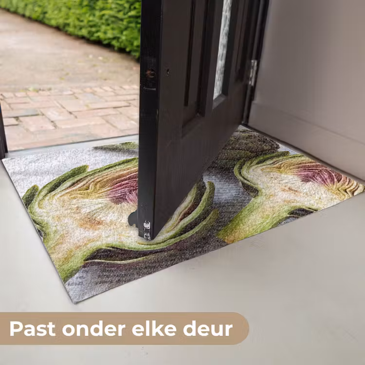 Deurmat - Artisjok - Doorgesneden - Eten — 7