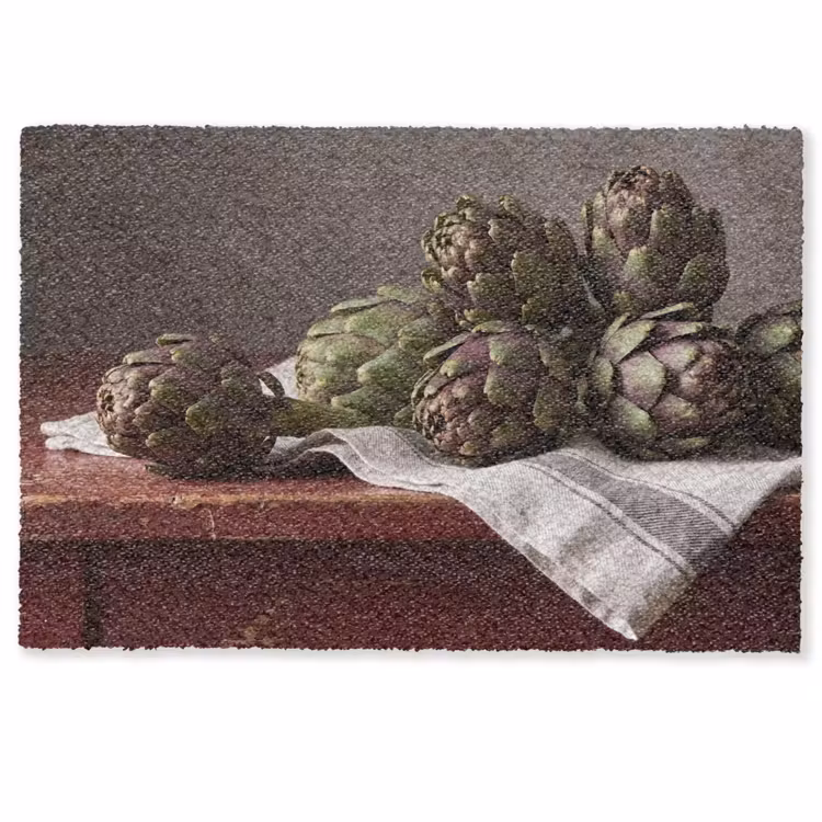 Deurmat - Artisjok - Eten - Rustiek — 1