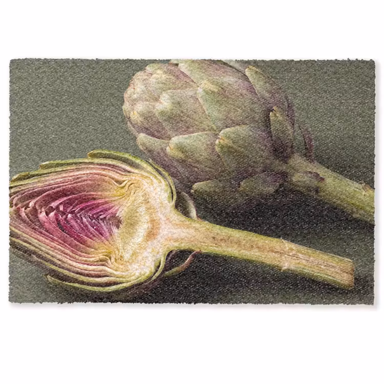 Deurmat - Artisjok - Paars - Voedsel — 1