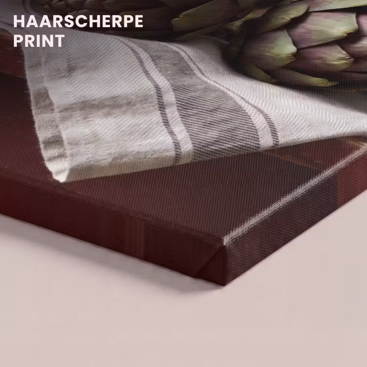 Canvas schilderij - Artisjok - Eten - Rustiek — 4
