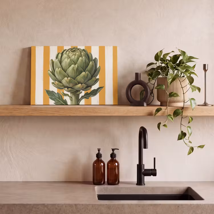 Canvas schilderij - Artisjok - Modern - Groente — 3