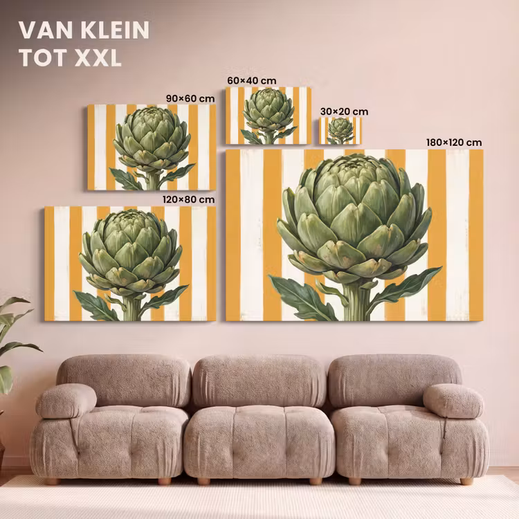 Canvas schilderij - Artisjok - Modern - Groente — 7