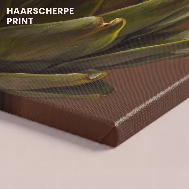 Canvas schilderij - Groente - Artisjok - Groen — 4