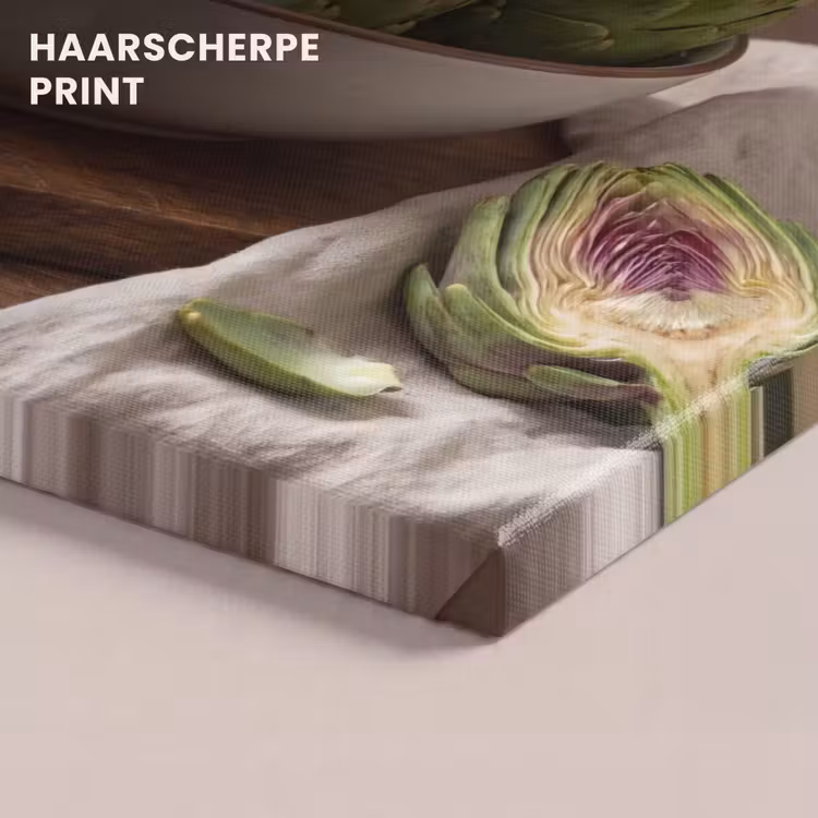 Canvas schilderij - Groenten - Artisjok - Keuken — 4