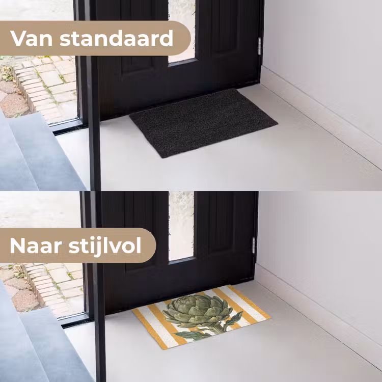 Deurmat - Artisjok - Modern - Groente — 3