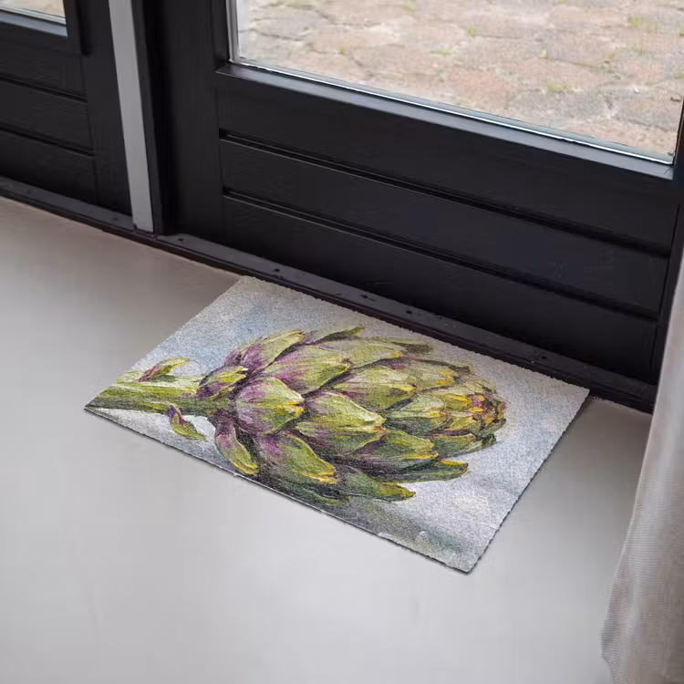 Deurmat - Eten - Artisjok - Modern — 2