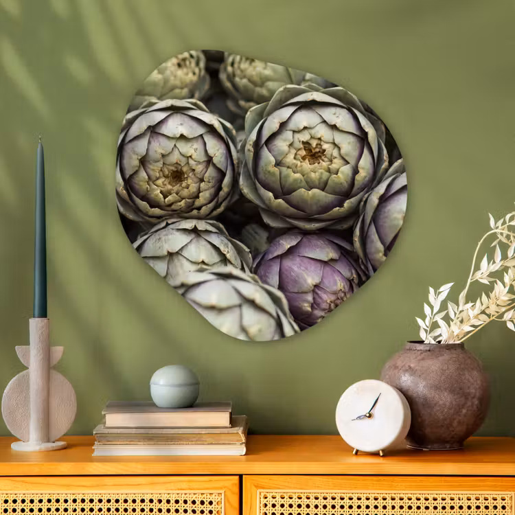 Organisch schilderij - Glas - Groenten - Vers - Eten — 2