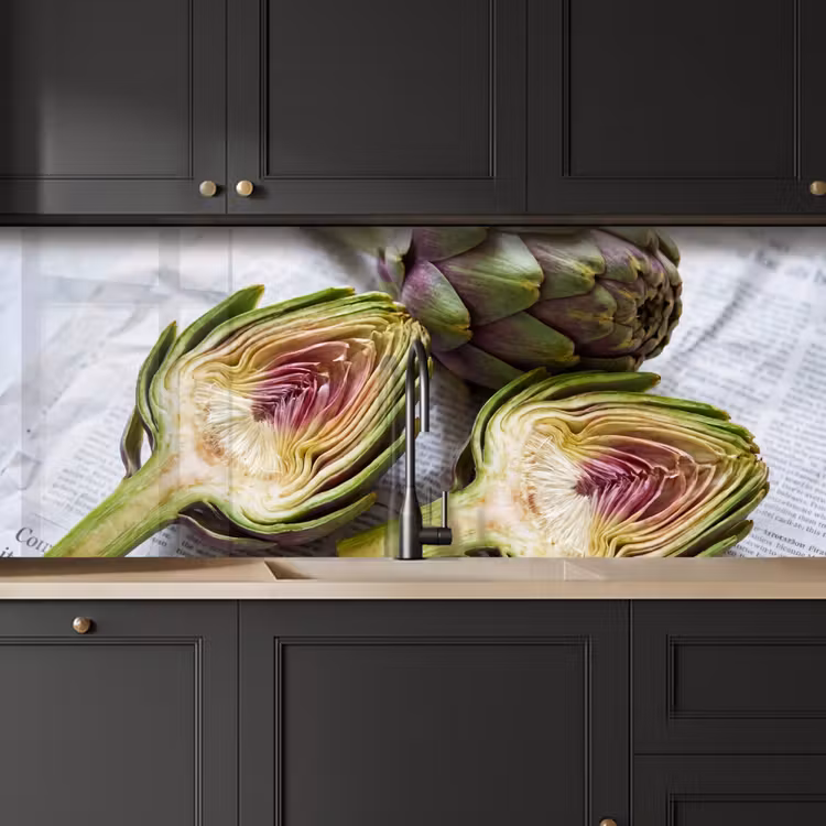 Keuken achterwand - Artisjok - Doorgesneden - Eten — 6