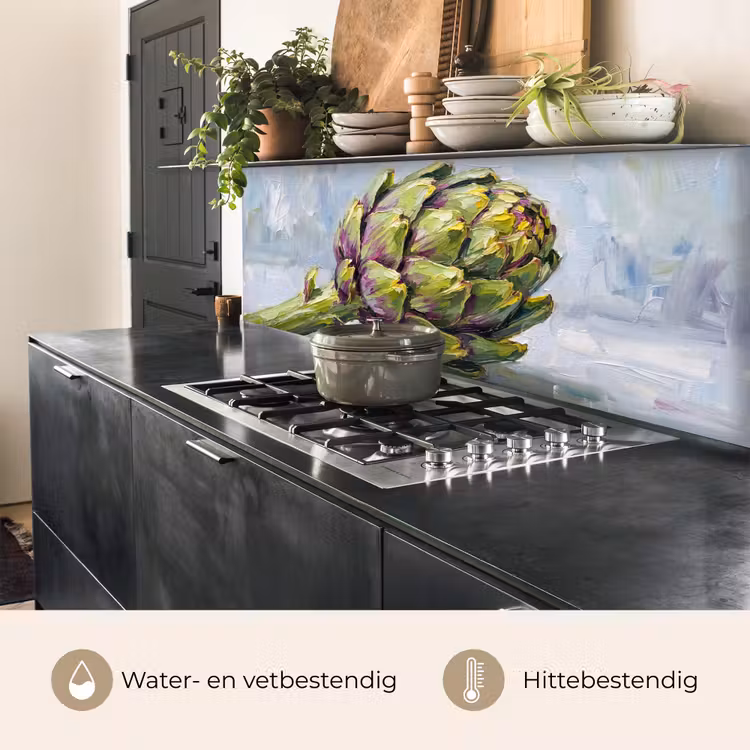 Keuken achterwand - Eten - Artisjok - Modern — 3