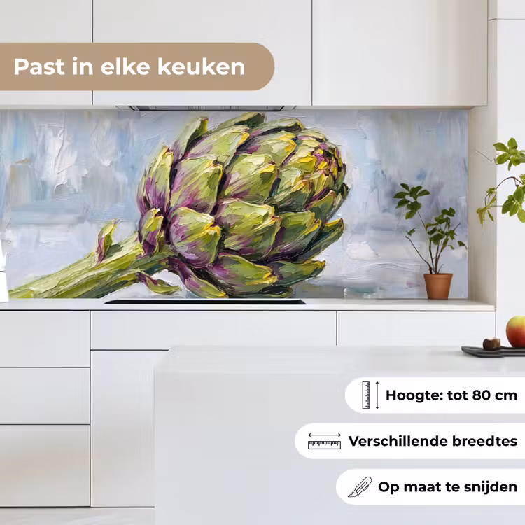 Keuken achterwand - Eten - Artisjok - Modern — 4