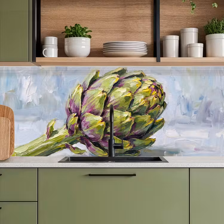 Keuken achterwand - Eten - Artisjok - Modern — 5