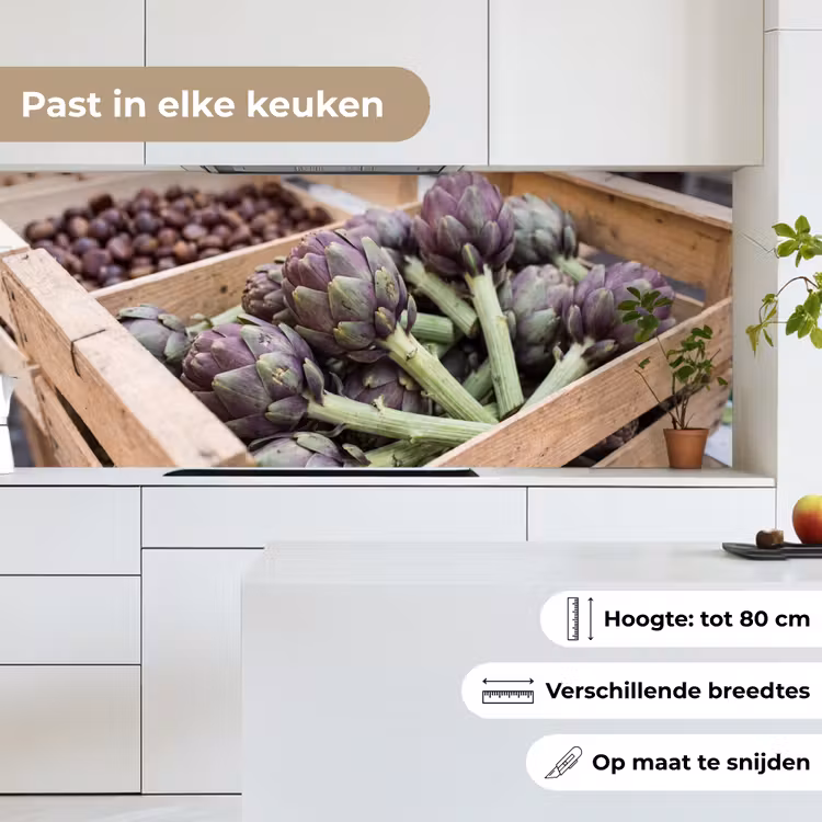 Keuken achterwand - Groenten - Markt - Vers — 4