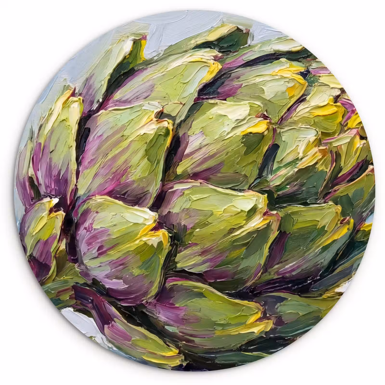 Muurcirkel - Eten - Artisjok - Modern — 1