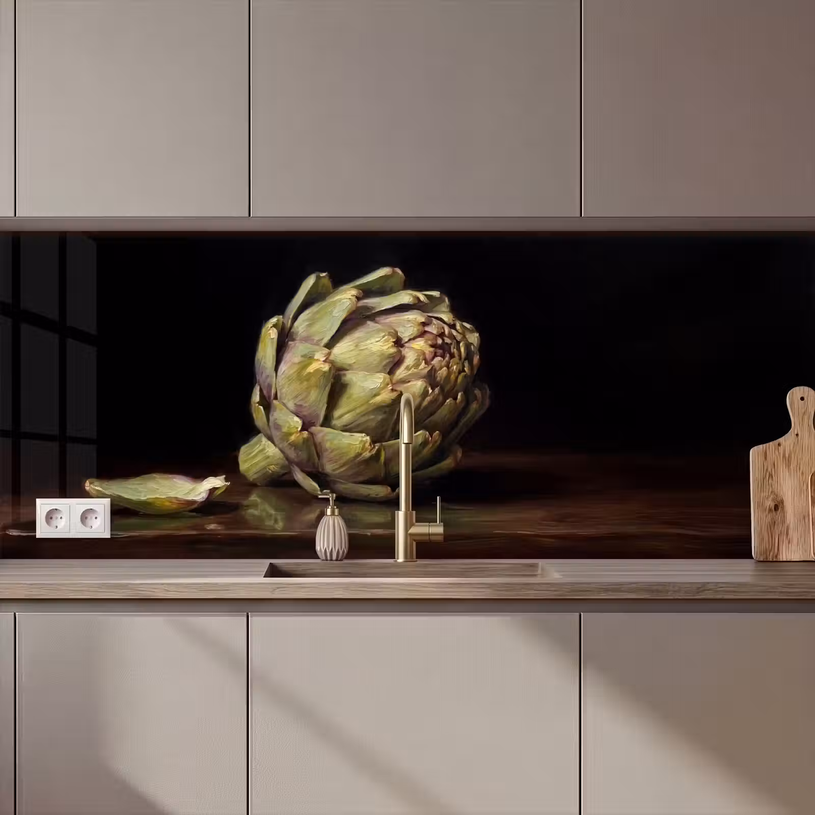Keuken achterwand - Artichok - Eten - Klassiek — 1