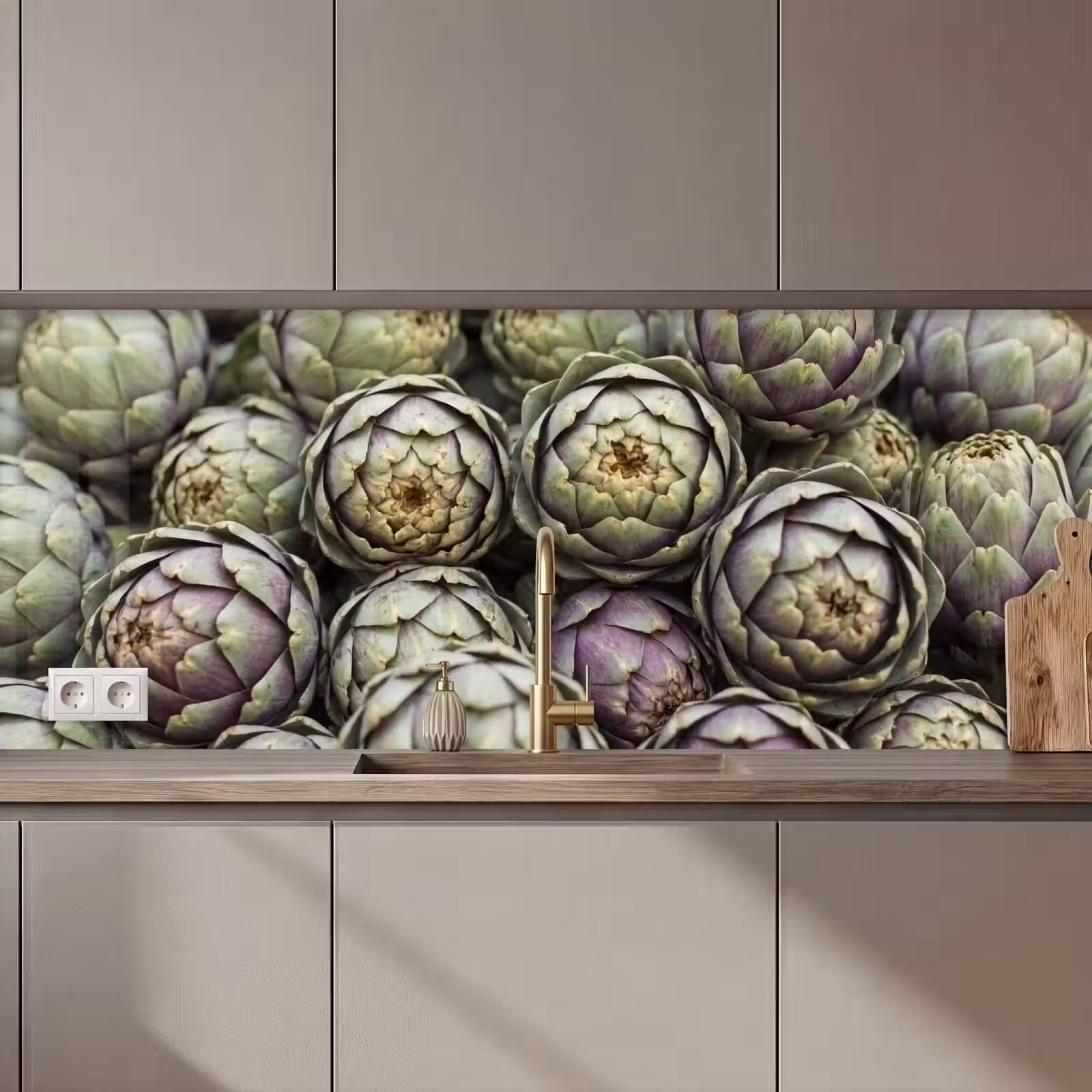 Keuken achterwand - Groenten - Vers - Eten — 1