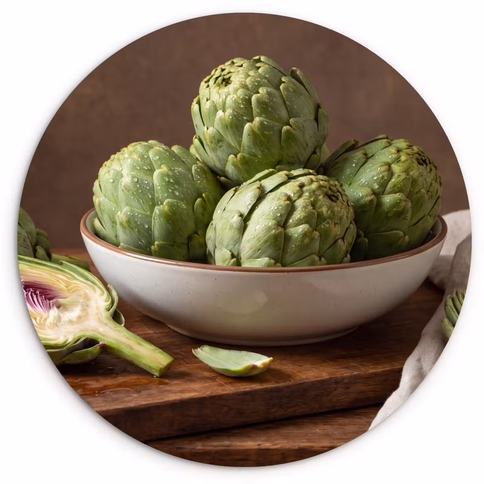Muurcirkel - Groenten - Artisjok - Keuken — 1