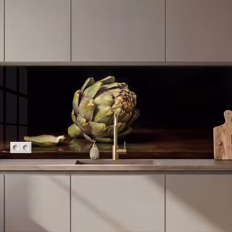 Keuken achterwand - Artichok - Eten - Klassiek — 1