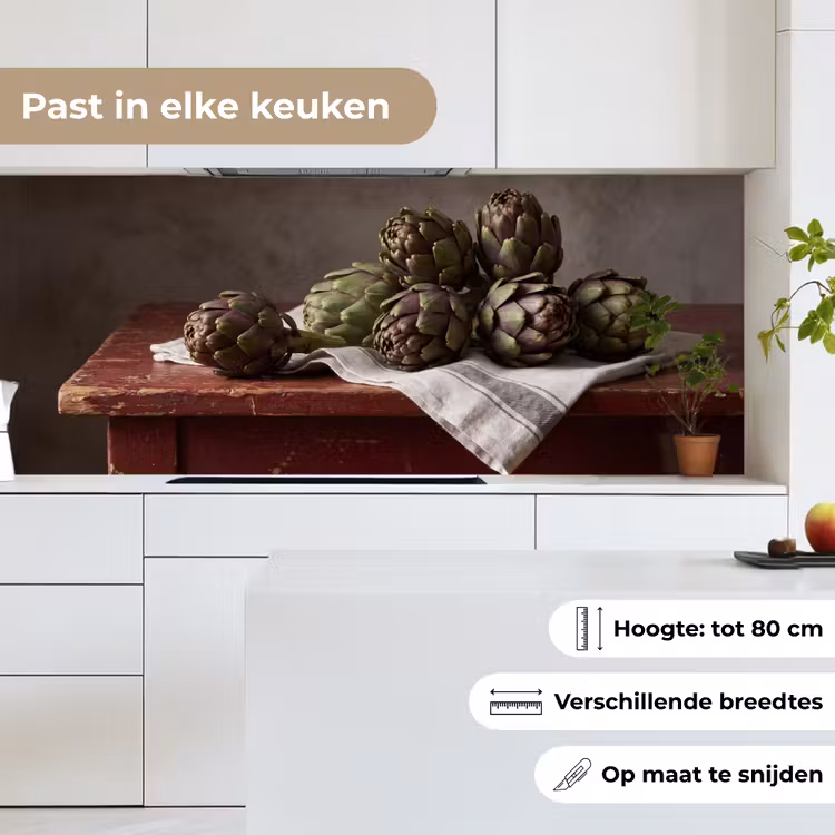 Keuken achterwand - Artisjok - Eten - Rustiek — 4