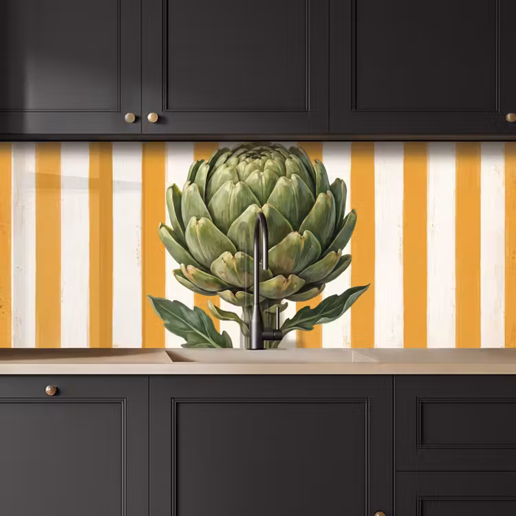 Keuken achterwand - Artisjok - Modern - Groente — 6