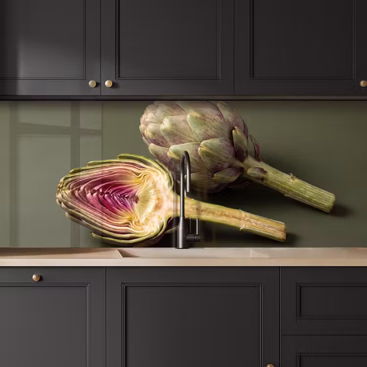 Keuken achterwand - Artisjok - Paars - Voedsel — 6