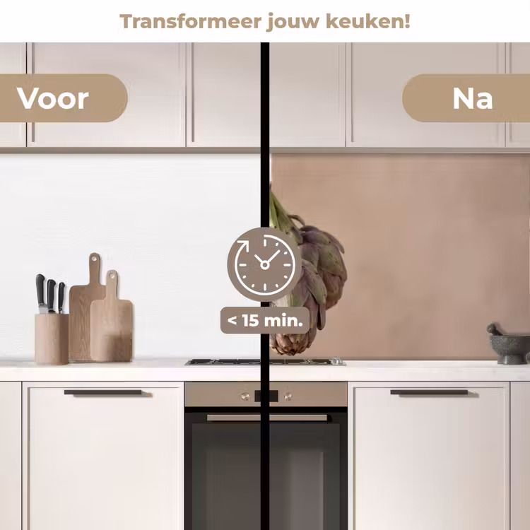 Keuken achterwand - Artisjokken - Hangend - Groenten — 2