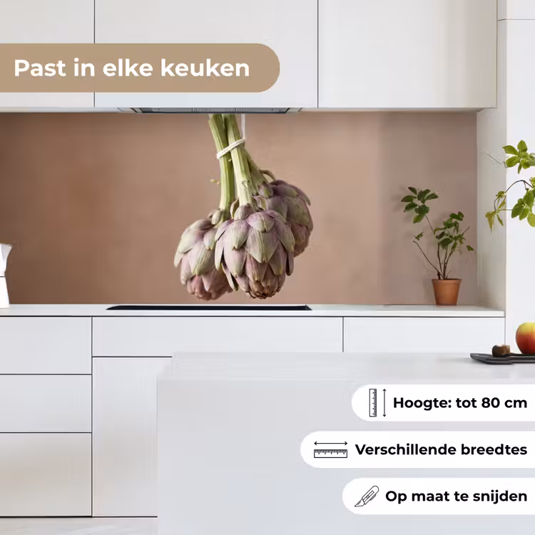 Keuken achterwand - Artisjokken - Hangend - Groenten — 4