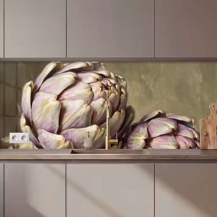Keuken achterwand - Groente - Stilleven - Schilderij — 1
